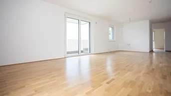 Expose ERSTBEZUG "ein viertel grün" - herrliche 3 Zimmerwohnung mit Balkon in Wr. Neustadt mit Tiefgaragenabstellplatz - provisionsfrei