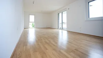 Expose ERSTBEZUG "ein viertel grün" - exklusive 3 Zimmerwohnung im Obergeschoss mit Balkon und Tiefgaragenstellplatz - provisionsfrei