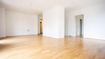 Expose ERSTBEZUG "ein viertel grün" - traumhafte 2 Zimmerwohnung mit Balkon und Tiefgaragenstellplatz in Wr. Neustadt - provisionsfrei