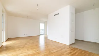 Expose ERSTBEZUG "ein viertel grün" - Moderne 2 Zimmerwohnung mit Balkon und Tiefgaragenstellplatz in zentraler Lage in Wr. Neustadt! - provisionsfrei