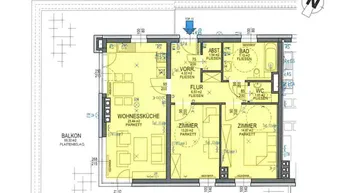 Expose Betreutes Wohnen Ardagger Markt - schöne 3 Zimmerwohnung mit herrlichem Balkon