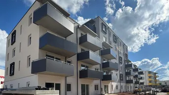 Expose ERSTBEZUG „ein viertel grün“ in Wiener Neustadt - moderne 3-Zimmer-Wohnung mit Balkon und Tiefgarage