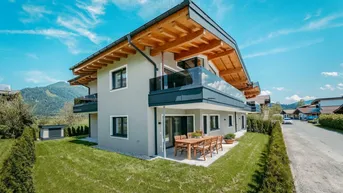 Expose Neubau 3-Zimmer-Gartenwohnung in absoluter Ruhelage mit zwei Terrassen