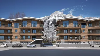 Expose Neubauprojekt - Exklusive Wohnung bei Quartier Wilder Kaiser Ellmau in sehr guter Lage