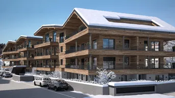 Expose Neubauprojekt - Exklusive Wohnung bei Quartier Wilder Kaiser Ellmau in sehr guter Lage