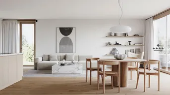 Expose Modern Apartment: Familienapartment mit elegantem Wohnflair und Grünblick