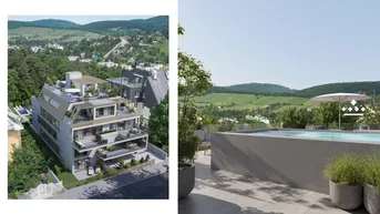 Expose Penthouse: Penthouse mit Rooftop Pool und Weitblick