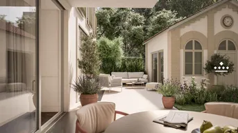 Expose The Garden Apartment: Elegante Gartenmaisonette in zentraler Lage!