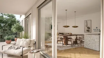 Expose The Classic Apartment: Erstbezug in Neubau mit Freifläche!