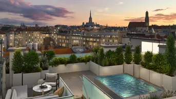 Expose THE PENTHOUSE - Stephansdomblick / Privatsphäre / Private Garage