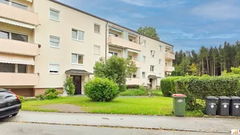Expose WALS - SCHWEIZERSIEDLUNG | Solide 3-Zimmer Wohnung mit Garage