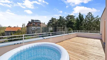 Expose Traumhafte 5-Zimmer DG-Wohnung mit Terrassen und Grünblick!