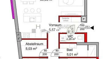 Expose Eigentumswohnung in Mannersdorf/Leithagebirge zu verkaufen! Zentrum-Lage! 1 von 4 Wohnungen noch frei!