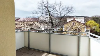 Expose Sanierte, helle 2-Zimmer Wohnung mit Fernblick in Grünruhelage nähe HTL - kleiner Balkon