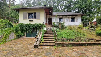 Expose Abgeschotteter Bungalow mit großem Grund in malerischem Michelbach - sanierungsbedürftig, Garage, große Einfahrt &amp; herrlicher Grünblick