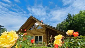 Expose Beeindruckendes, kanadisches Blockhaus mit Garten in St. Margareten