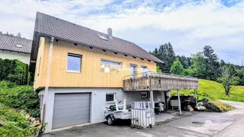 Expose Idyllisches Einfamilienhaus im Bregenzerwald - große Südwest-Terrasse, Garten und malerische Aussicht!