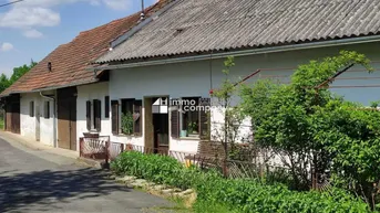 Expose Rarität in Thermennähe! Altes Bauernhaus in unverbaubarer, ruhiger, sonniger Lage mit großem Baulandgrundstück, Wald und Wiese