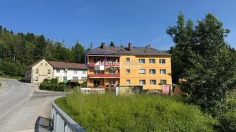 Expose Sanierungsbedürftige 2-Zimmer-Wohnung mit Balkon und Grünblick – 2. Obergeschoss in Afflenz-Kurort
