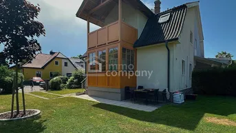 Expose Schlüssel drehen &amp; losleben – Stilvolles Ein-/Mehrfamilienhaus mit Garten, Vollmöbliert in Groß-Enzersdorf