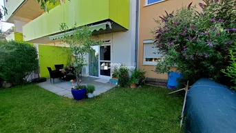 Expose Neuwertige Gartenwohnung zur Miete in Gänserndorf: 3 Zimmer, Terrasse &amp; Fußbodenheizung!