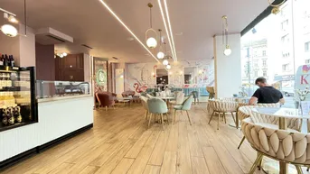 Expose Neuwertiges Café in 1050 Wien: 150m², Top-Ausstattung