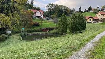 Expose * Landwirtschaftsflächen mit Fischteich in perfekter Lage *