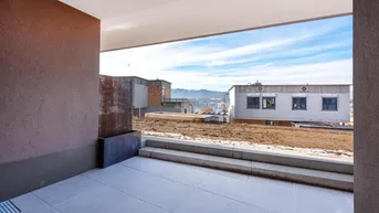 Expose Projekt Sunset² - Am Sonnenhang: Top B3, 2 Zimmer, Terrasse, Eigengarten