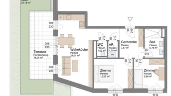 Expose Haus am See - Neubauwohnung in Altmünster - 2 Minuten zum See und ins Zentrum