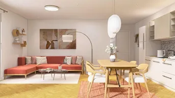 Expose GEMÜTLICH, MODERN, ENERGIEEFFIZIENT: Fünf 2 Zimmer- Mietwohnungen mit Außenflächen warten auf Sie!