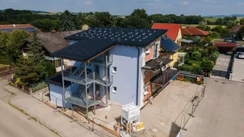 Expose GEMÜTLICH, MODERN, ENERGIEEFFIZIENT: Fünf 2 Zimmer- Mietwohnungen mit Außenflächen warten auf Sie!