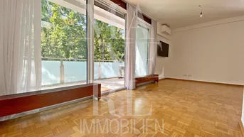 Expose Terrassenwohnung mit Klimaanlage - 45m² heller Kellerraum - Swimming Pool