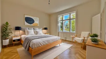 Expose ERSTBEZUG - Altbauwohnung mit Balkon in zentraler Grünruhelage