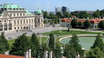 Expose komplett möblierte Altbauwohnung mit Blick aufs Belvedere