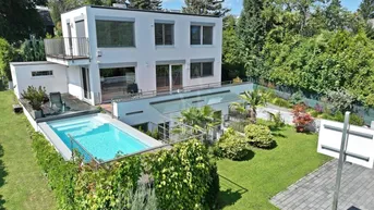 Expose Provisionsfreies Haus mit Pool und Autoabstellplätze in absoluter Grünruhelage und WIENBLICK