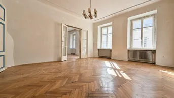 Expose Helle Altbauwohnung (Biedermeierhaus) - ruhige Sackgasse hinter Rathaus