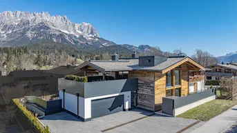 Expose Luxusvilla mit Kaiserblick in Toplage nahe dem Skilift
