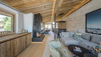 Expose Neubauchalet am Sonnberg mit Blick auf den Hahnenkamm