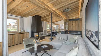Expose Neubauchalet am Sonnberg mit Blick auf den Hahnenkamm