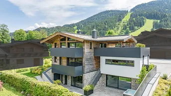 Expose Luxusvilla mit Kaiserblick in Toplage nahe dem Skilift