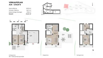 Expose ALM-CHALET 8 - Freizeitwohnsitz in Toplage
