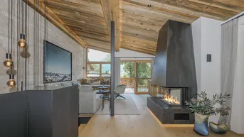 Expose Neubauchalet am Sonnberg mit Blick auf den Hahnenkamm