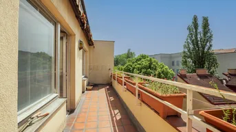 Expose Rainergasse: Sonnige Dachterrassenwohnung mit Entwicklungspotenzial in begehrter innerstädtischer Lage