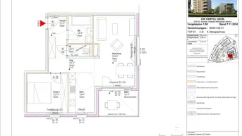 Expose ERSTBEZUG! 2-Zimmer-Wohnung mit Balkon, Top 21