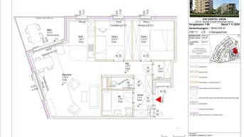 Expose ERSTBEZUG! 3-Zimmer-Wohnung mit Balkon, Top 11