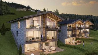 Expose Neubauprojekt "Schmitten Lodges" in Zell am See - Exklusive Luxus Villa direkt an der Skipiste zu verkaufen