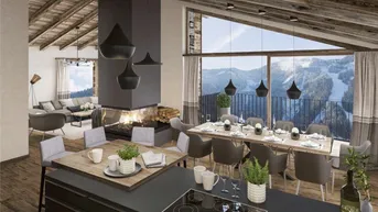 Expose Neubauprojekt "Schmitten Lodges" in Zell am See - Exklusive Luxus Villa direkt an der Skipiste zu verkaufen