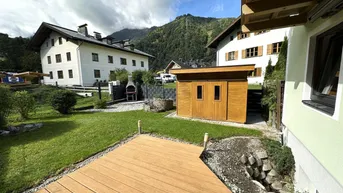 Expose 5710 Kaprun: Miete: Gartenwohnung; Falkenbachwandgasse, 3 Zimmerwohnung auf 2 Etagen, teilmöbliert ! Kamin ! Parkplatz !