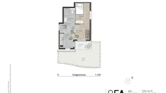 Expose Wohnen in zentraler Lage: Neubau 2-Zimmer Wohnung