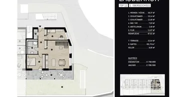 Expose geräumige 3-Zimmer Wohnung mit Garten in Innsbruck